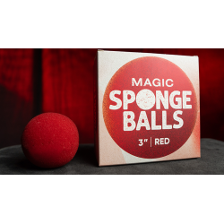 Magic Sponge Balls 4PK RED 3" by Murphy's Magic