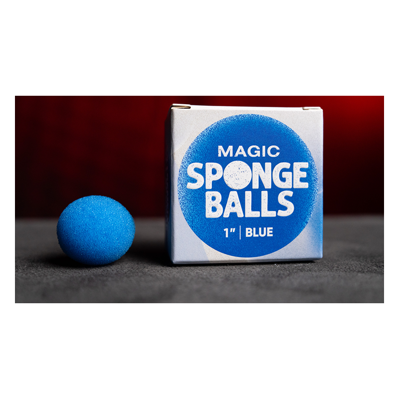 Magic Sponge Balls 4PK BLUE 1" by Murphy's Magic