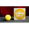 Magic Sponge Balls 4PK YELLOW 1.5" by Murphy's Magic