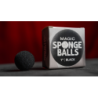 Magic Sponge Balls 50PK BLACK 1" by Murphy's Magic