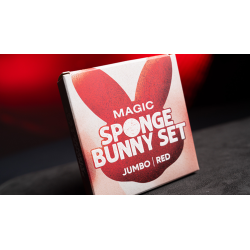Magic Sponge Bunny Rabbit Set (Red) by Murphy's Magic