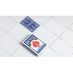 Magnetic Card - Bicycle Cards (2 Per Package) Blank Face Blue by Chazpro - Trick