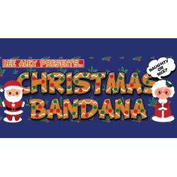 Christmas Bandana Gingerbread by Lee Alex