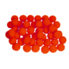 1 inch Regular Sponge Ball (Red) Bag of 50 from Magic by Gosh