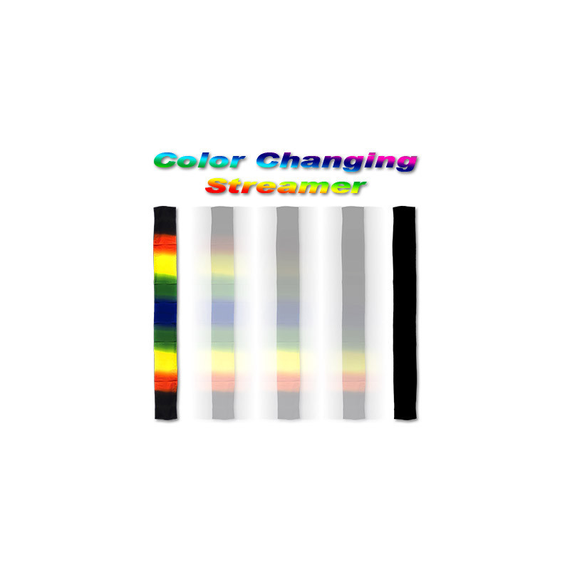 Color Changing Streamer Silk from Magic by Gosh - Trick