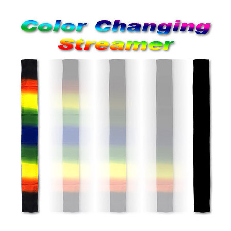 Color Changing Streamer Silk from Magic by Gosh - Trick