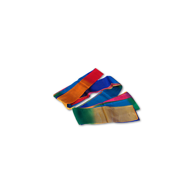 Multicolor Silk Streamer 4 inch by 30 feet from Magic by Gosh - Trick