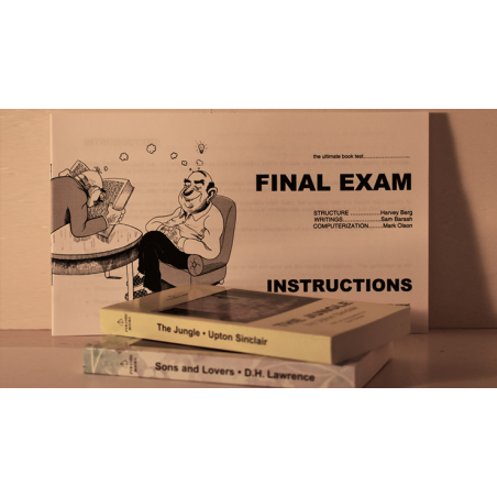 Final Exam Book Test Harvey Berg - Trick
