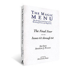 Final Four Magic Menu Book