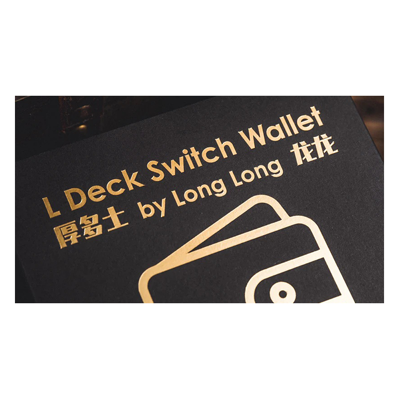 L Deck Switch Wallet by Long Long & Bacon Magic