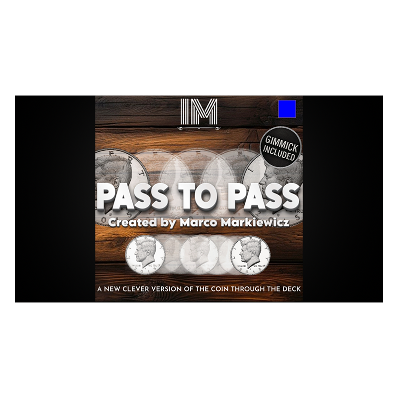 Pass To Pass (Blue) by Marco Markiewicz