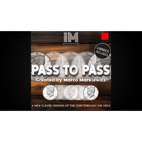 Pass To Pass (Red) by Marco Markiewicz