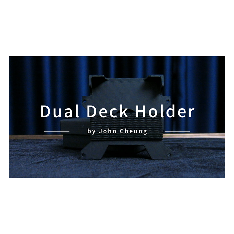 Dual-Deck Holder by Geek John Magic and JT Magic