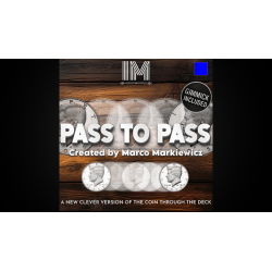 Pass To Pass (Blue) by Marco Markiewicz