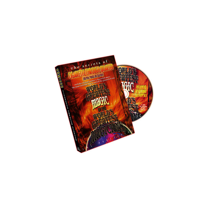 World's Greatest Magic: Cigarette Through Quarter - DVD