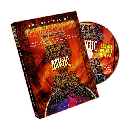 World's Greatest Magic: Cigarette Through Quarter - DVD