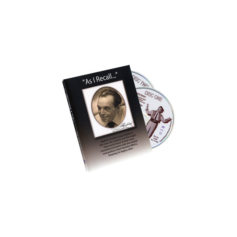 As I Recall (2 DVD Set) - Tony Slydini