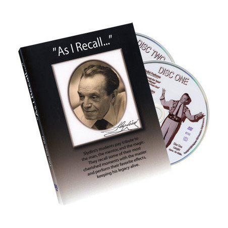 As I Recall (2 DVD Set) - Tony Slydini