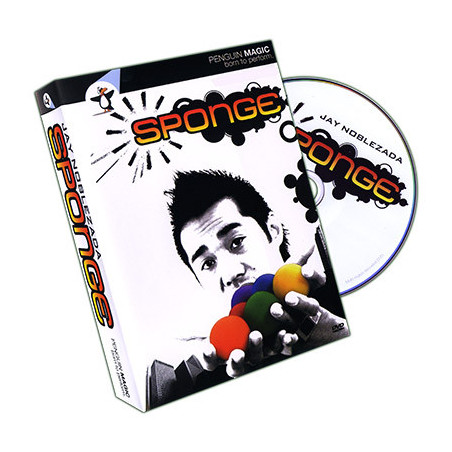 Sponge (DVD and 4 Sponge Balls) by Jay Noblezada - DVD